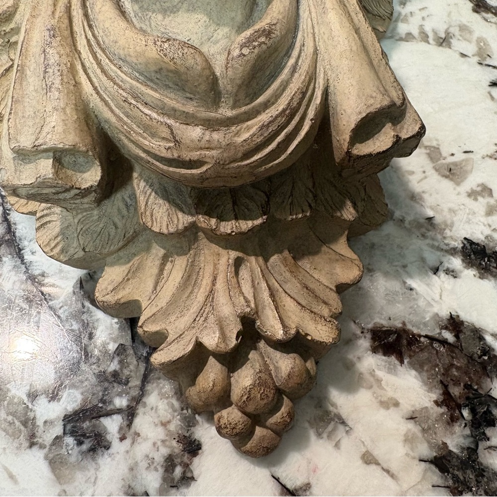 Angel Cherub Wall Shelf French Country Cottagecore Old World European Decor - Picture 5 of 12